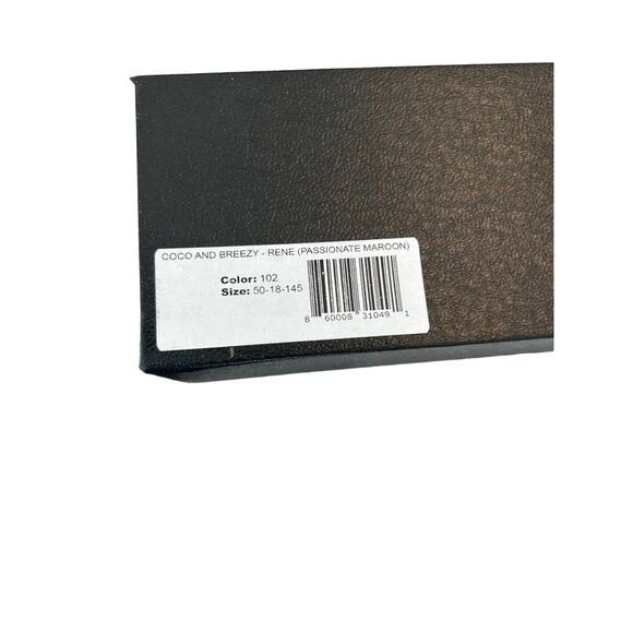 Coco and Breezy Rene Cat-Eye Sunglasses - Passionate Maroon, 50-18-145 - Picture 8 of 9